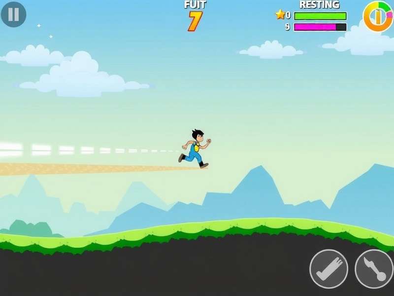 Siwan Turbo Runner Gameplay Screenshot